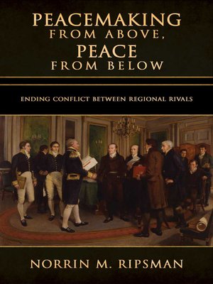 cover image of Peacemaking from Above, Peace from Below